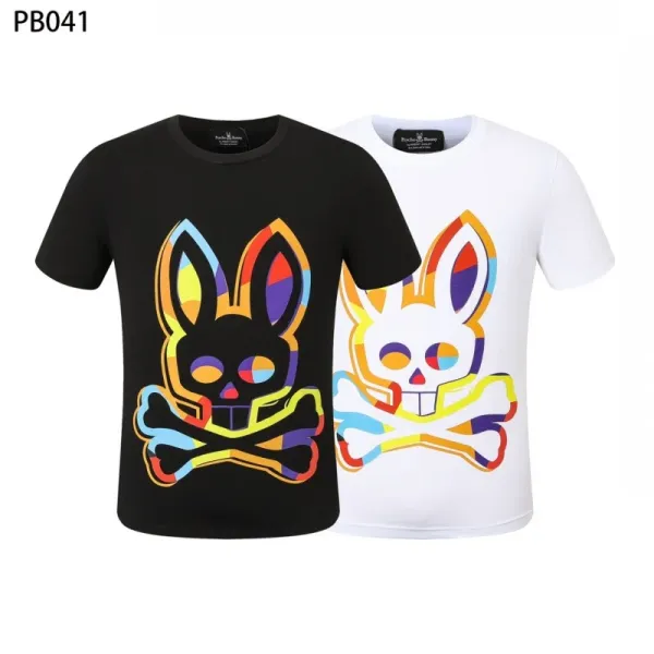 Design Playboi Carti x Playboy Bunny Skull Rabbit T-Shirt Black T-Shirts - 14