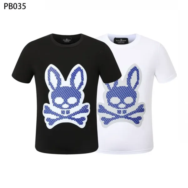 Design Playboi Carti x Playboy Bunny Skull Rabbit T-Shirt Black T-Shirts - 18