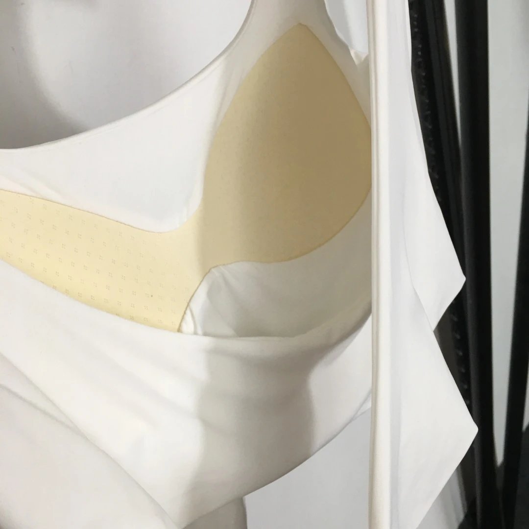 Prada Triangle Logo Cropped Tank Top White Vest Top - 10