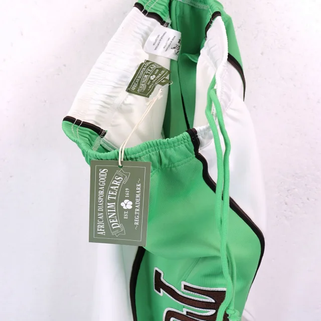 Unbranded Trousers Color-blocked elastic-cuff track pants product detail image 8