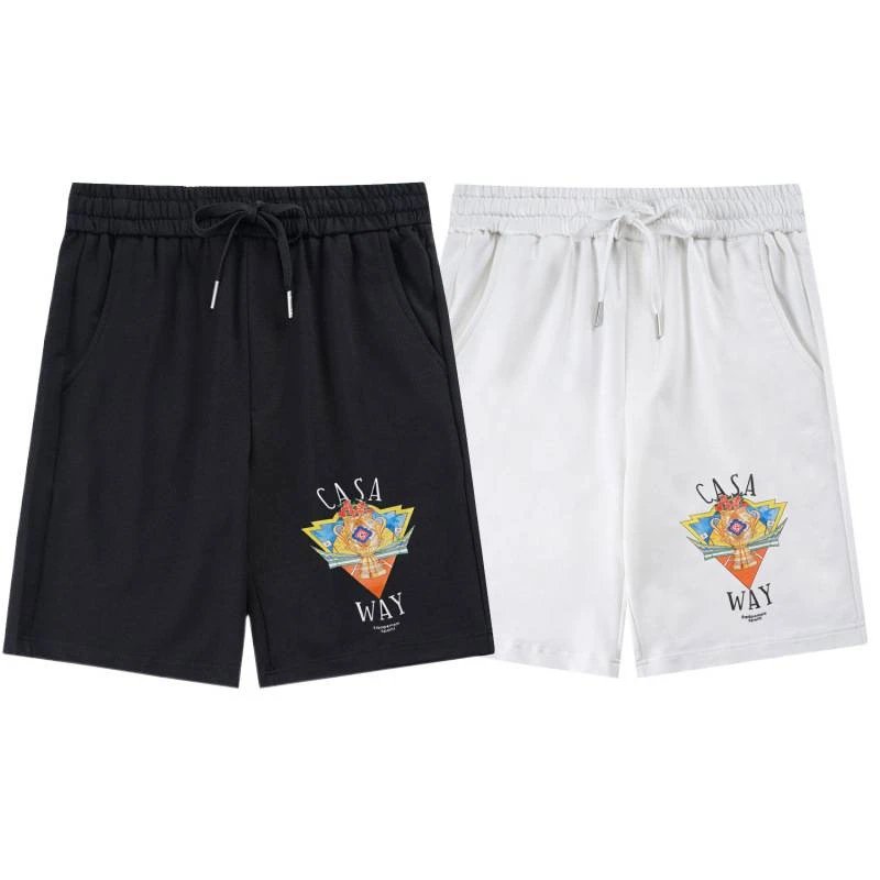 Casablanca Shorts Graphic-print drawstring image 5