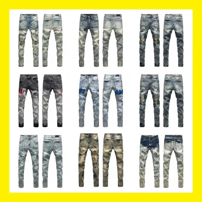 Denim Jeans Blue Rip
