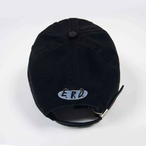 Design Yes, I Do Believe In God Embroidered Black Baseball Cap - 7