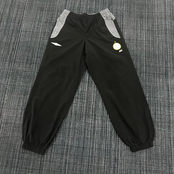 Inter Milan Training Pants Navy Blue with Blue and White Stripes Sweatpants - 3