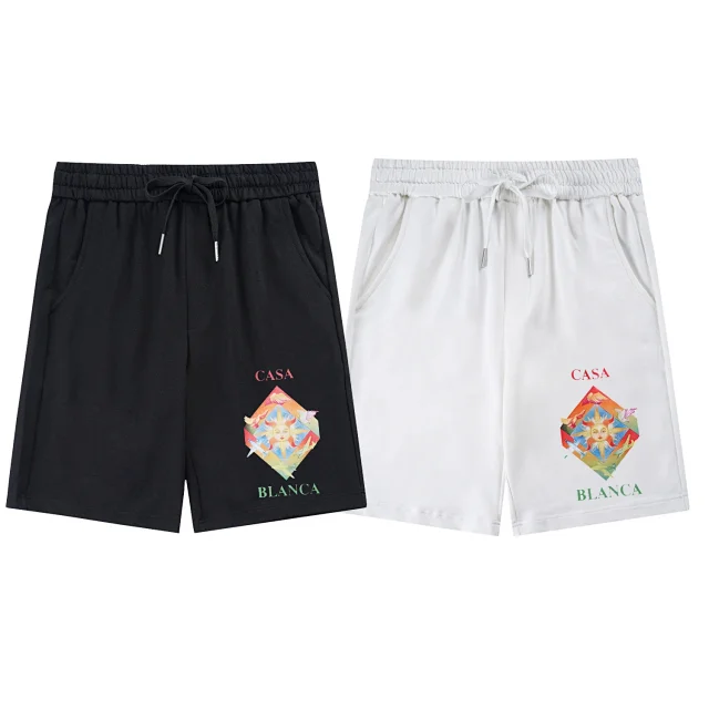Casablanca Shorts Graphic-print drawstring product detail image 2