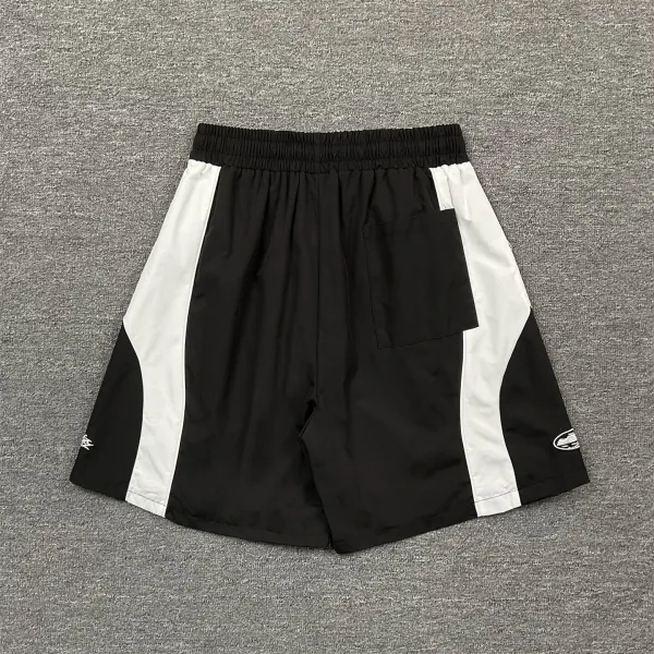 Corteiz Arch Logo Shorts Black / White - 8
