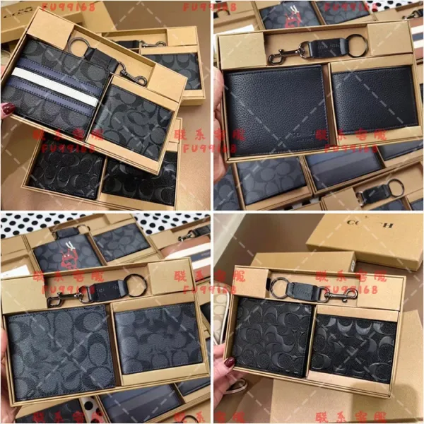 Coach Signature C Short Wallet - 4