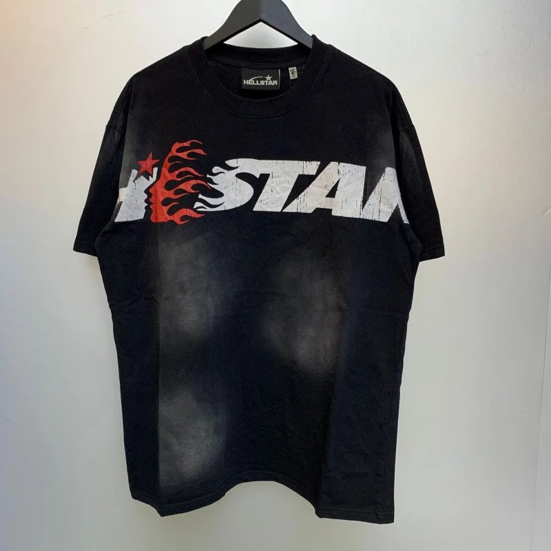 Hellstar T-Shirts Washed Graphic T-Shirt image 2