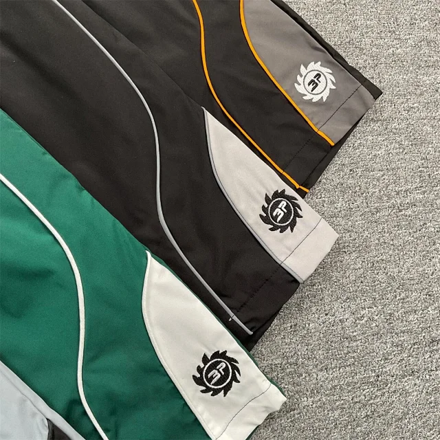 Broken Planet Shorts Color-Block Graphic Print Drawstring product detail image 11