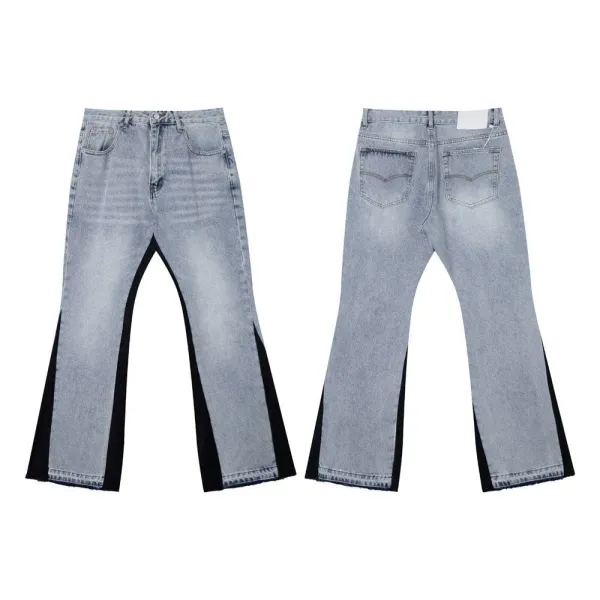 Gallery Dept Patchwork Floral Embroidered Flared Jeans - 24
