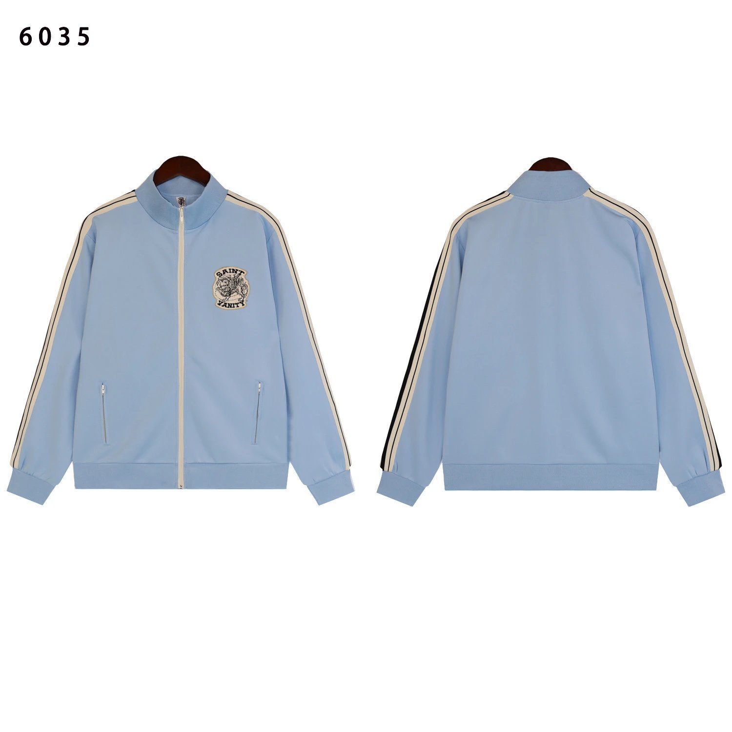 6035浅蓝外套