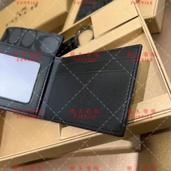 Coach Signature C Short Wallet - 14