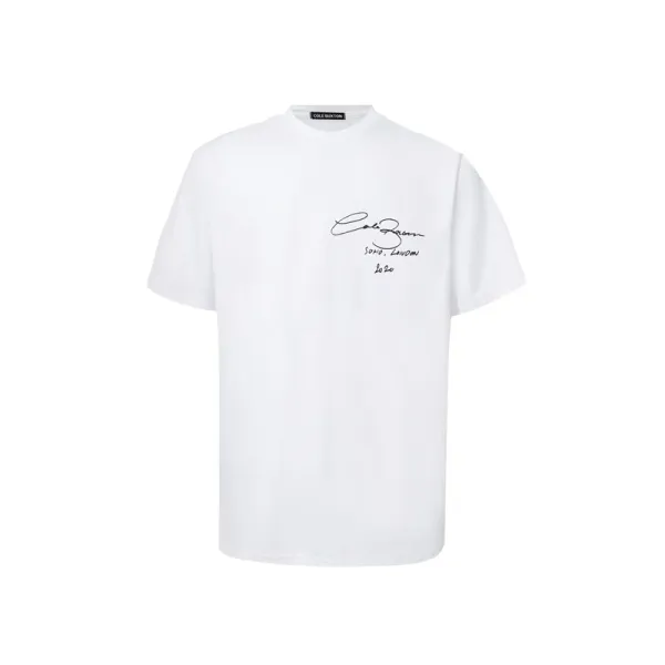 Cole Buxton Signature Arch Logo Brown T-Shirt - 7