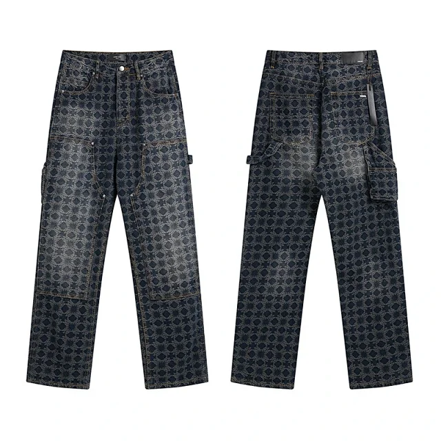 Purple Brand Jeans Loose Straight-Leg Carpenter product detail image 6