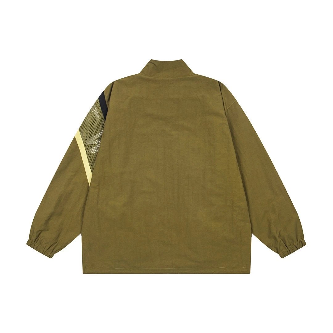 Corteiz Jackets Full-Zip Mesh Logo Panel Jacket image 3