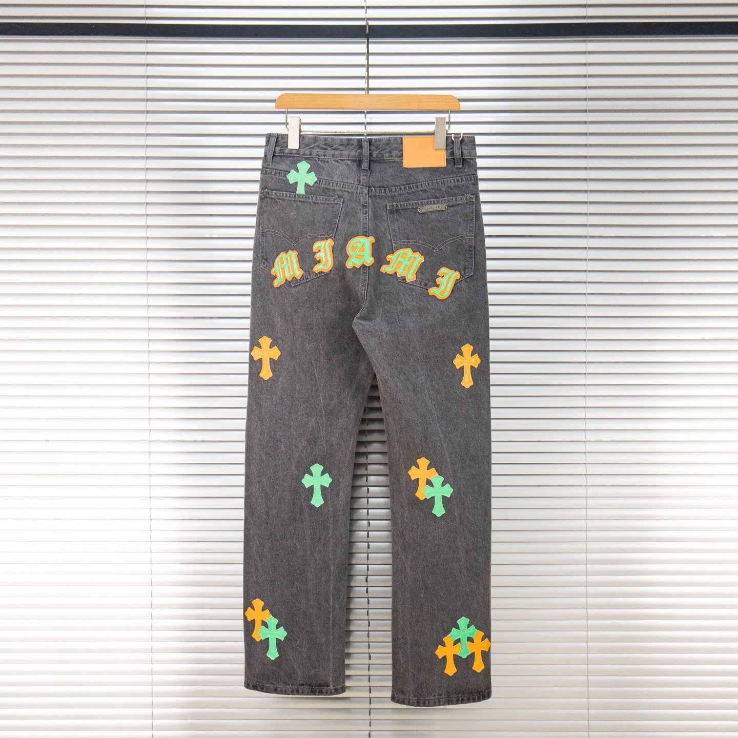 Chrome Hearts Jeans Cross Patch image 3