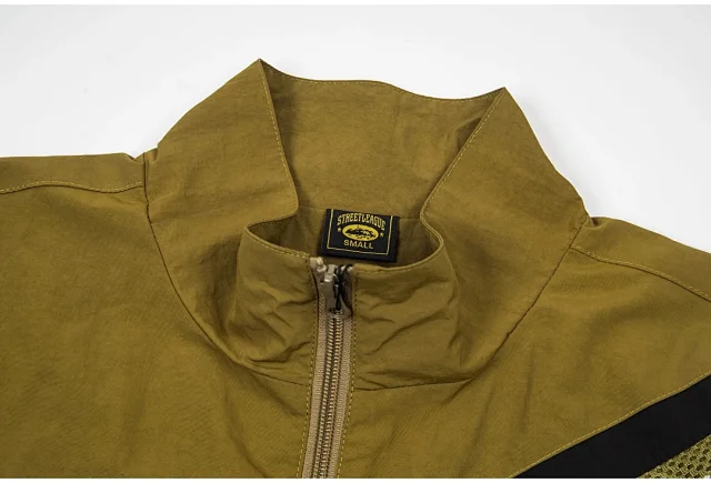 Corteiz Jackets Full-Zip Mesh Logo Panel Jacket product detail image 12