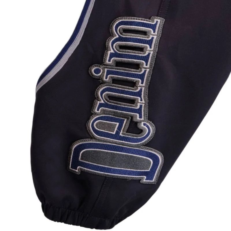 Unbranded Trousers Color-blocked elastic-cuff track pants image 5