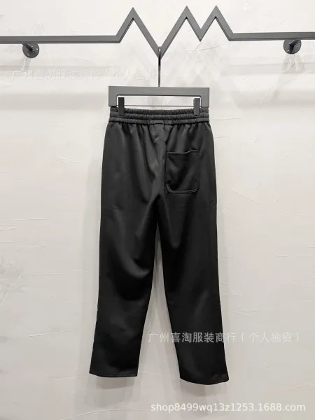 Design Sweatpants Light Gray Drawstring Waist Joggers - 4