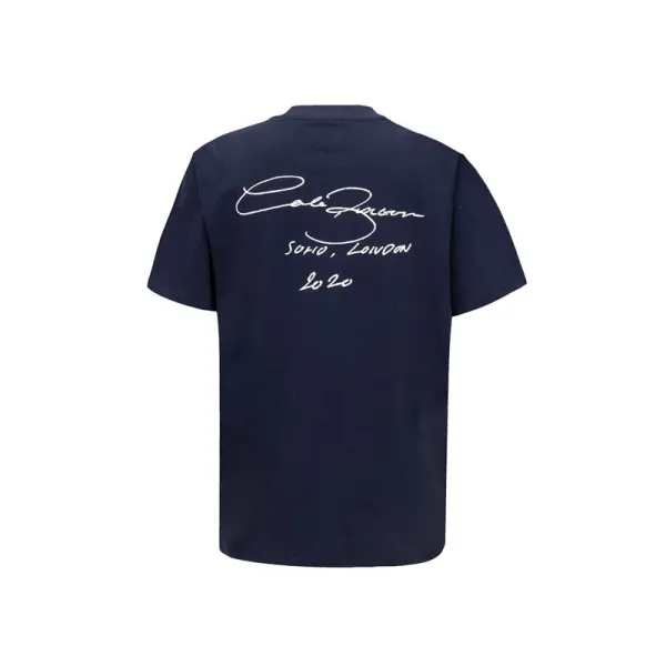 Cole Buxton Signature Arch Logo Brown T-Shirt - 10