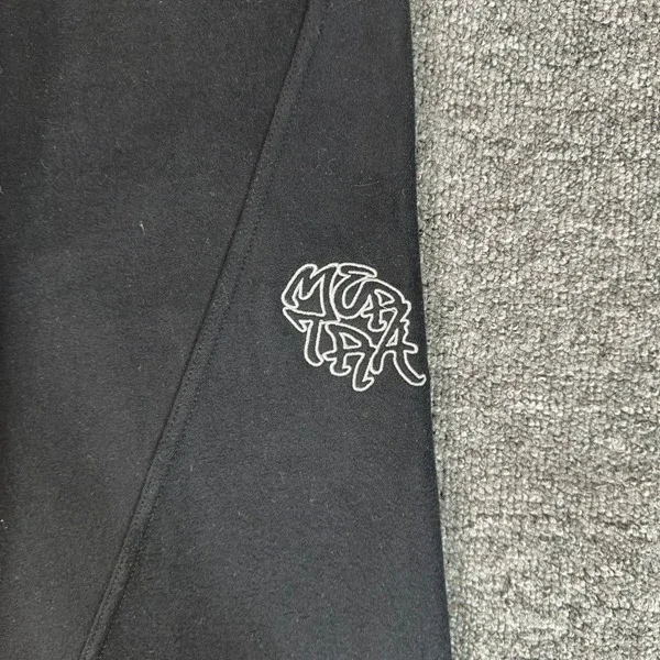 Unbranded Trousers Fleece drawstring with contrast pockets and embroidered graphic product detail image 11