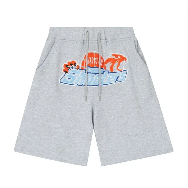 Trapstar Shorts Drawstring with embroidered panther graphic product detail image 17