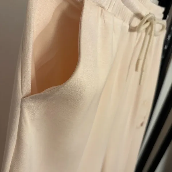 Dior Embroidered Polo and Sweatpants Set Beige Casual Set - 10