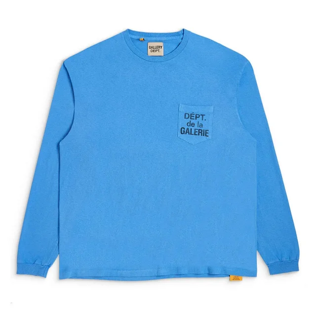 Gallery Dept. T-Shirts Long-Sleeve Pocket Graphic T-Shirt product detail image 9