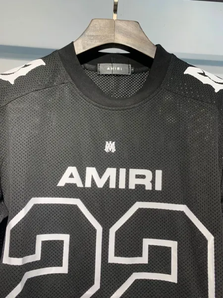 Amiri Mesh Football Jersey Red - 12