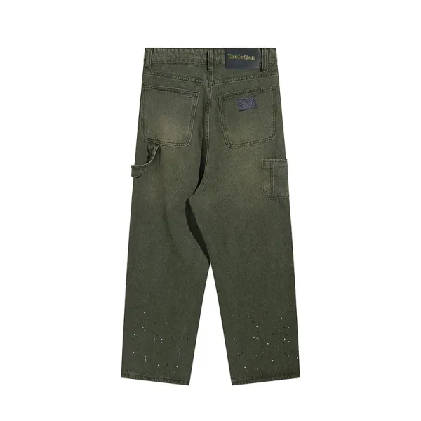 Carhartt Work In Progress Brown Distressed Cargo Jeans - 8