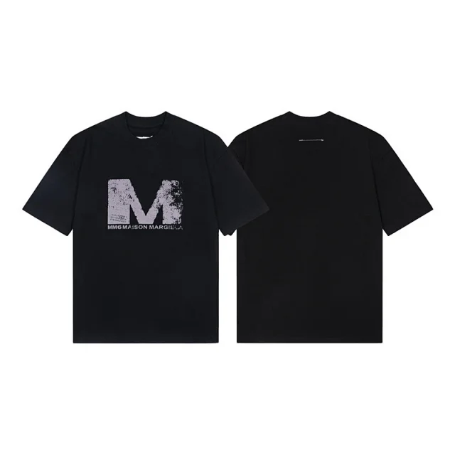 MM6 Maison Margiela T-Shirts Short-Sleeve Logo and Graphic Print product detail image 6