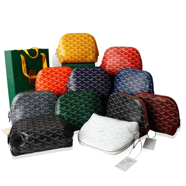 Unbranded Travel Bags Monogram Zip Cosmetic Pouch product detail image 1