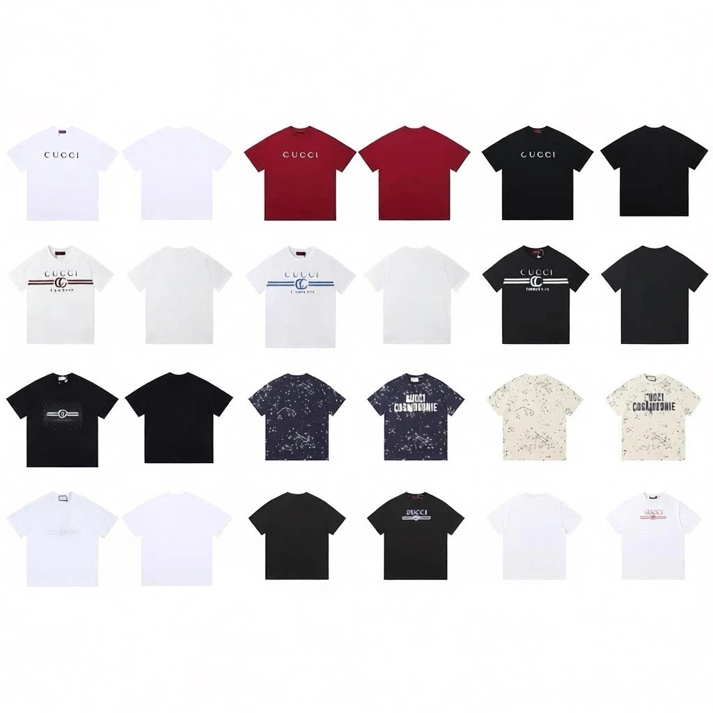 Gucci Logo Print Whi