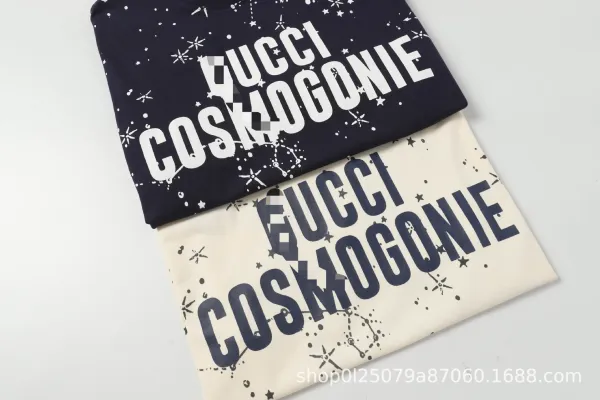 Gucci Logo Print Burgundy T-Shirt - 6