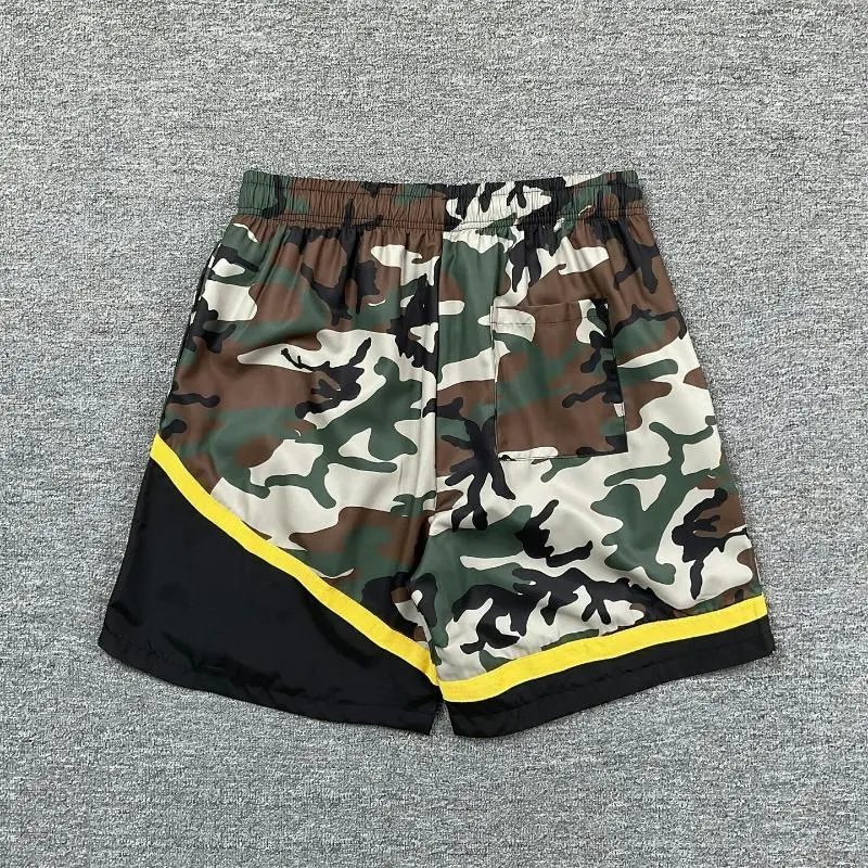 Corteiz Shorts Drawstring color-block with camouflage variants image 2