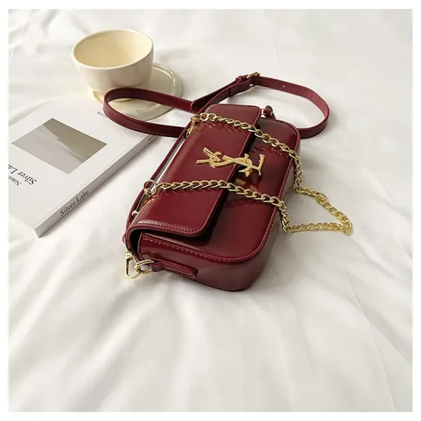 Saint Laurent Toy Loulou Chain Bag Black - 30