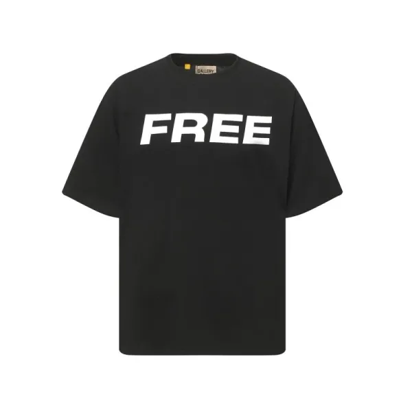 Gallery Dept FREE Black Oversized T-Shirt - 1