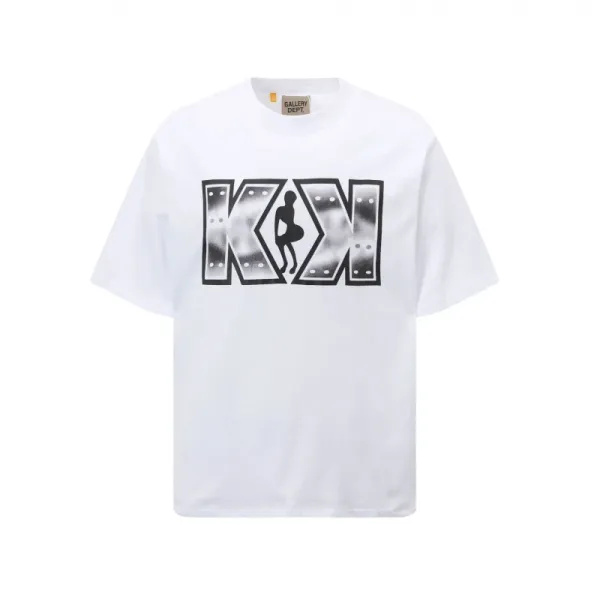Gallery Dept KX Graphic Print White T-Shirt - 1