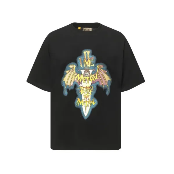 Gallery Dept I Am Metal T-Shirt Black - 1