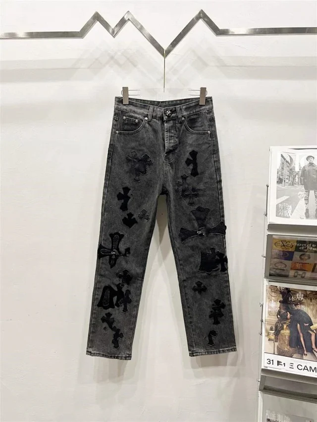 Unbranded Jeans Loose-Fit Cross Patch product detail image 42