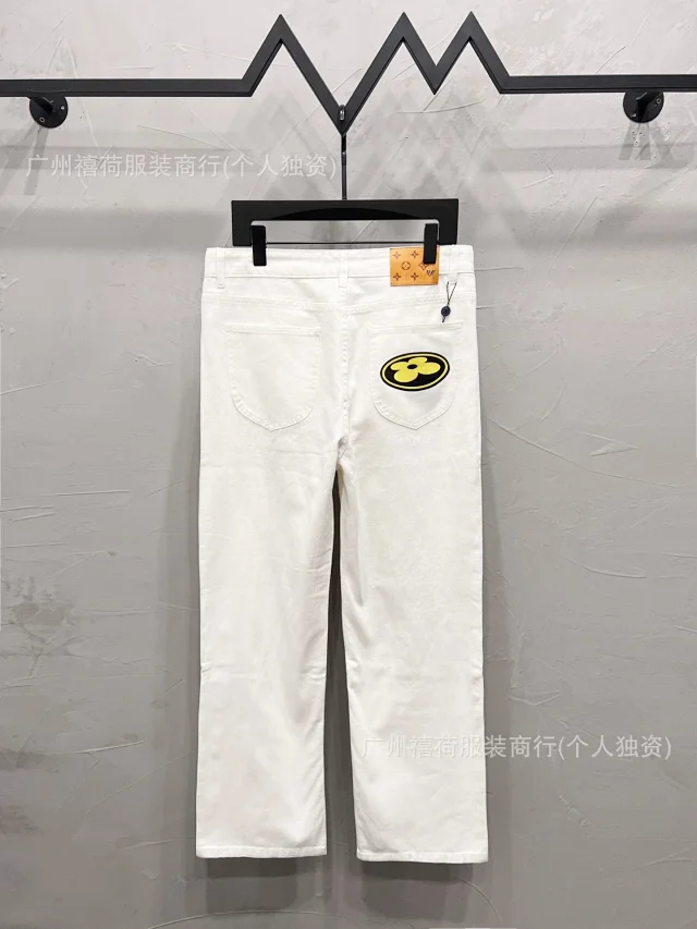 Louis Vuitton Jeans Straight-Leg Graphic Patch product detail image 18