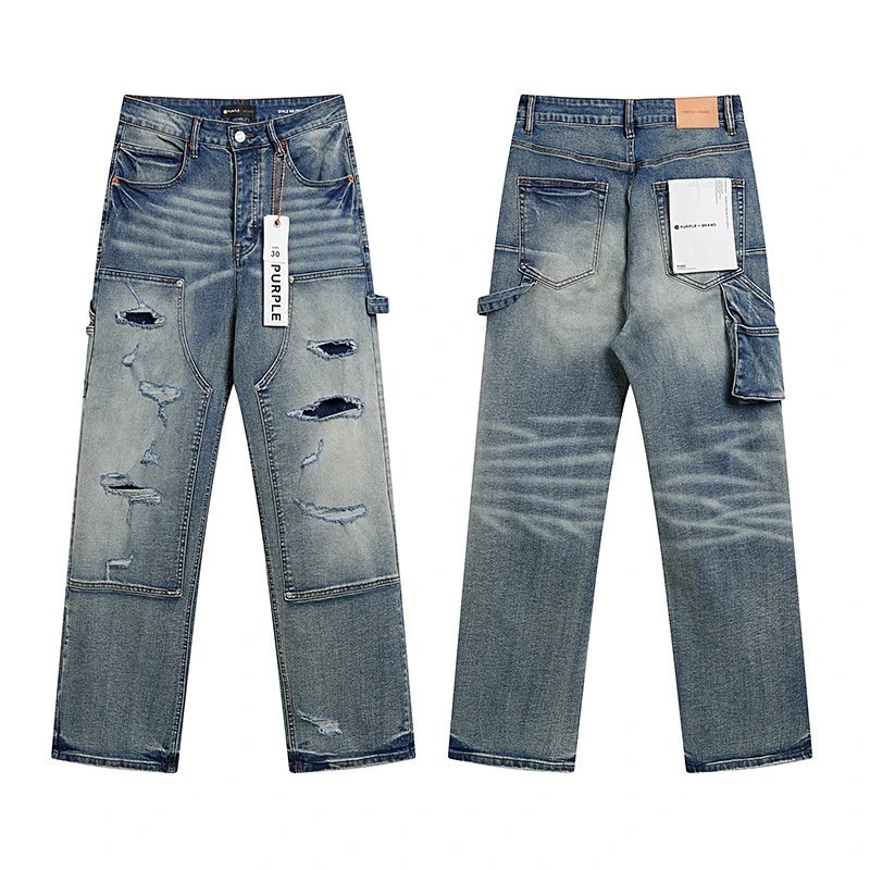 Purple Brand Jeans Loose Straight-Leg Carpenter — PU6001
