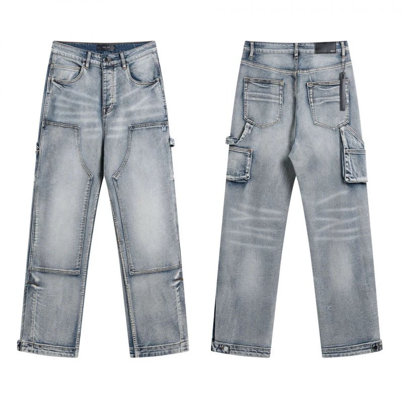Purple Brand Jeans Loose Straight-Leg Carpenter — AM5012