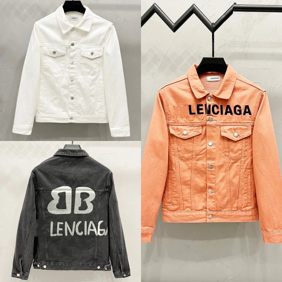 Lenciaga Denim Jacke