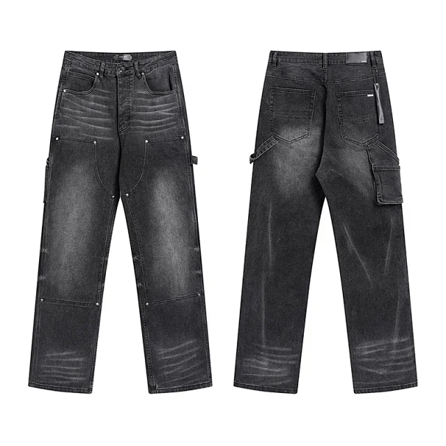 Purple Brand Jeans Loose Straight-Leg Carpenter product detail image 4