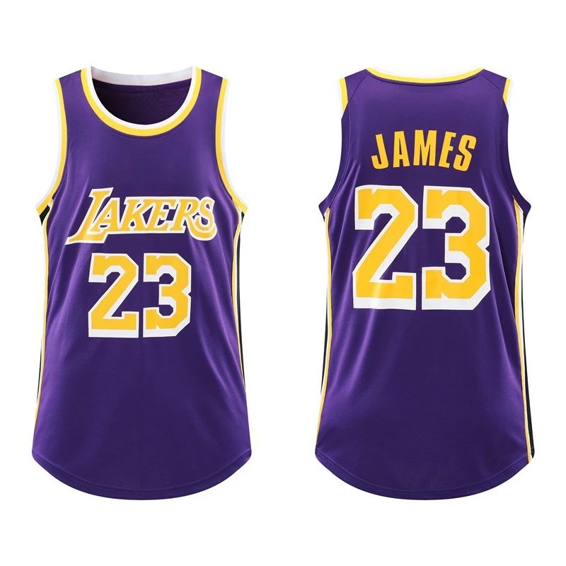 2021 Crewneck Lakers 23-Purple
