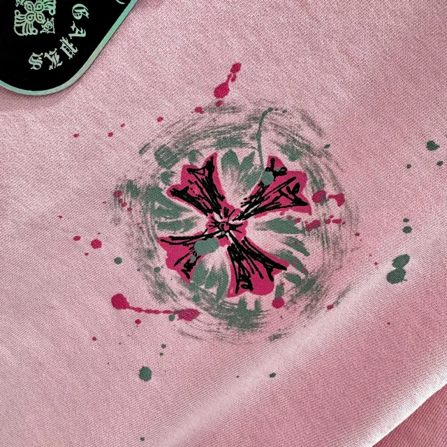 Chrome Hearts T-Shirts Oversized crewneck T-shirt with cross graphic print product detail image 28