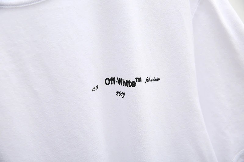 Off-White Arrow Gradient Print White T-Shirt - 53