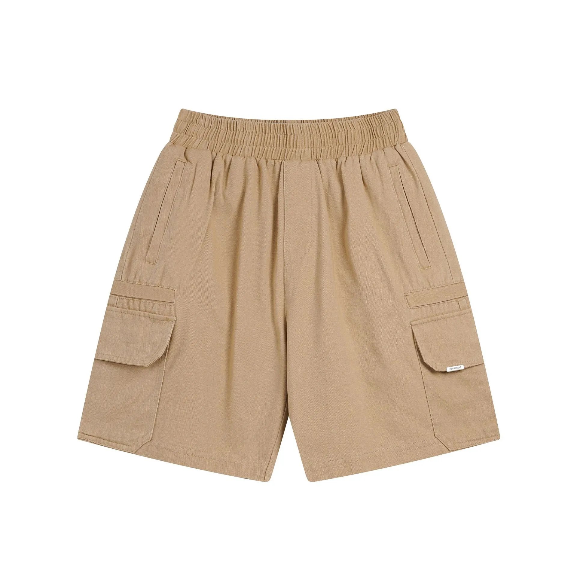 Represent Shorts Elastic-Waist Cargo — S