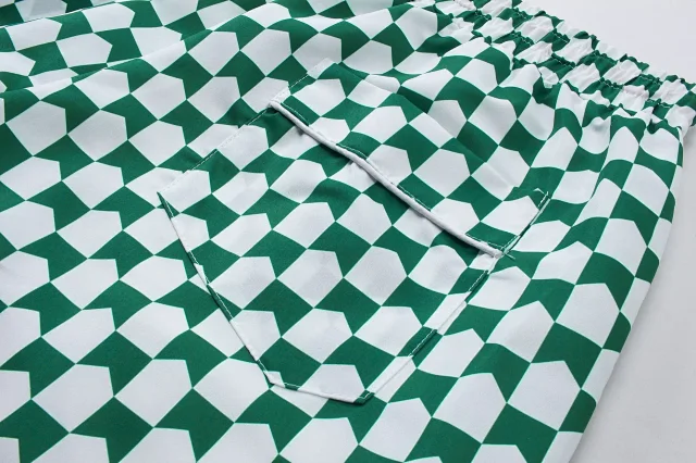 Rhude Shorts Checkerboard Drawstring product detail image 16